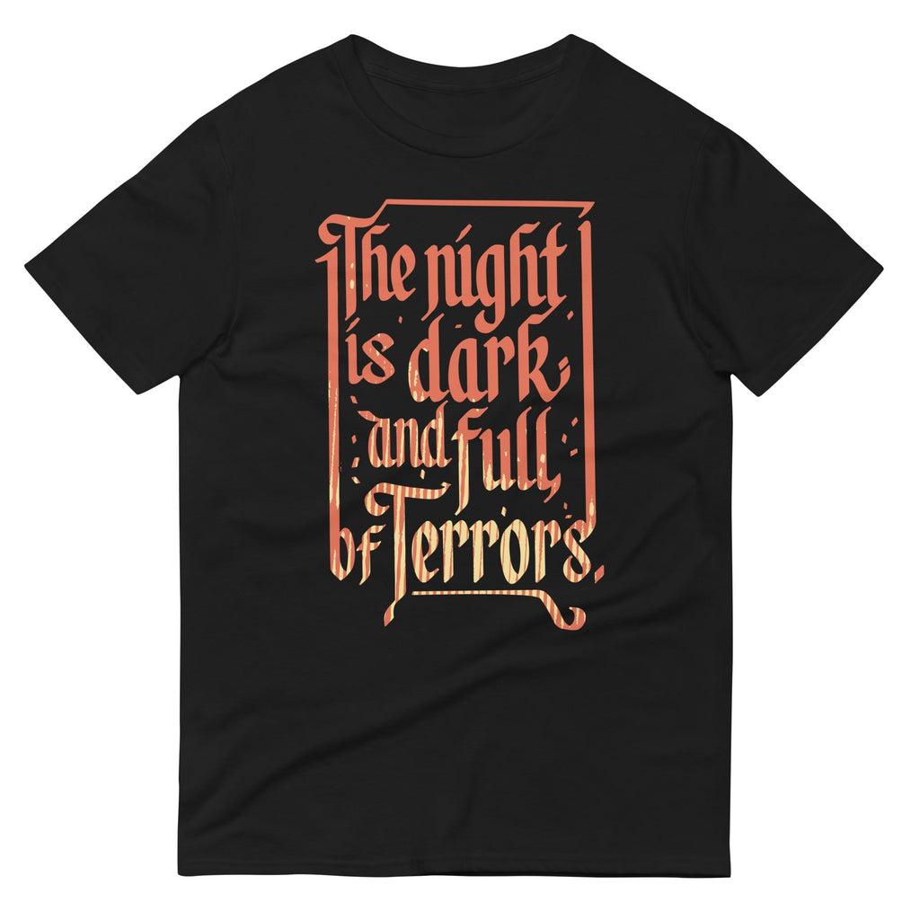 The Night Is Dark And Full Of Terrors Men's Signature Tee