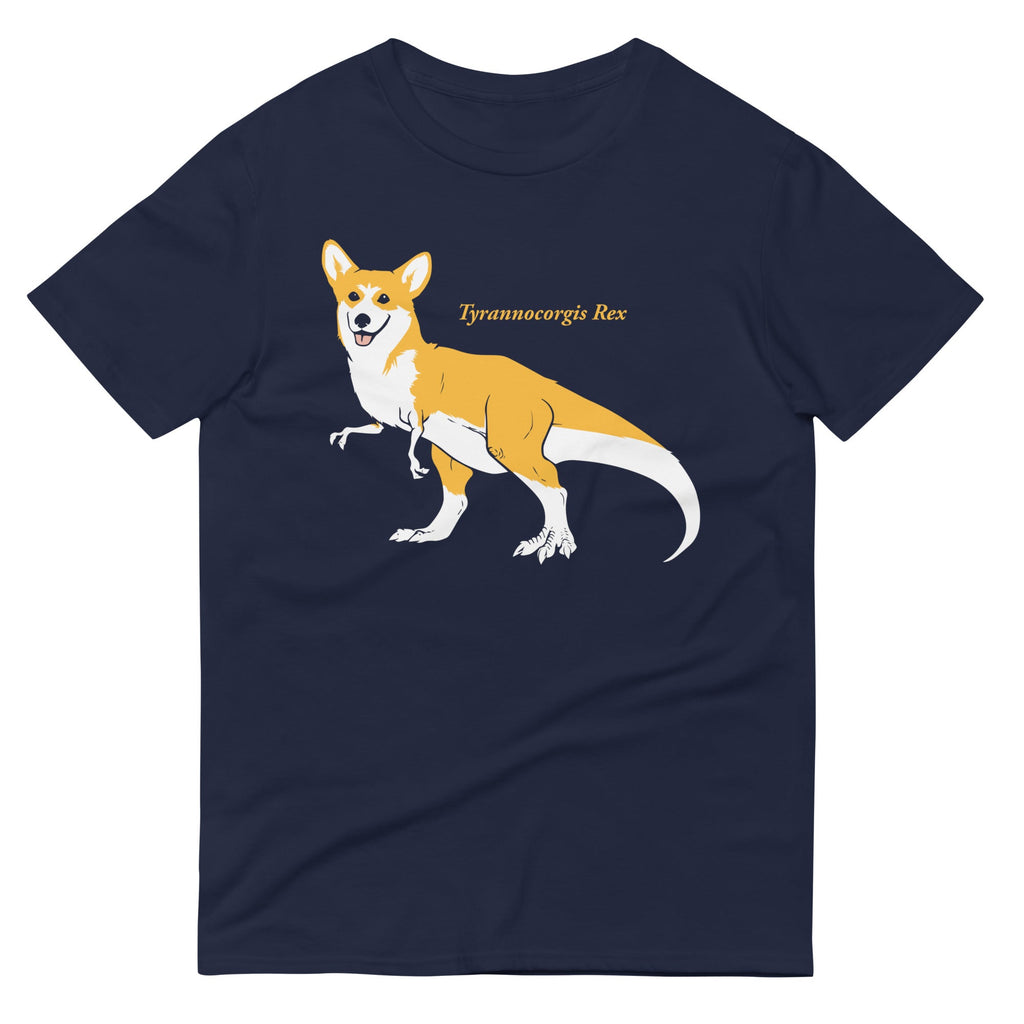 Tyrannocorgis Rex Men's Signature Tee