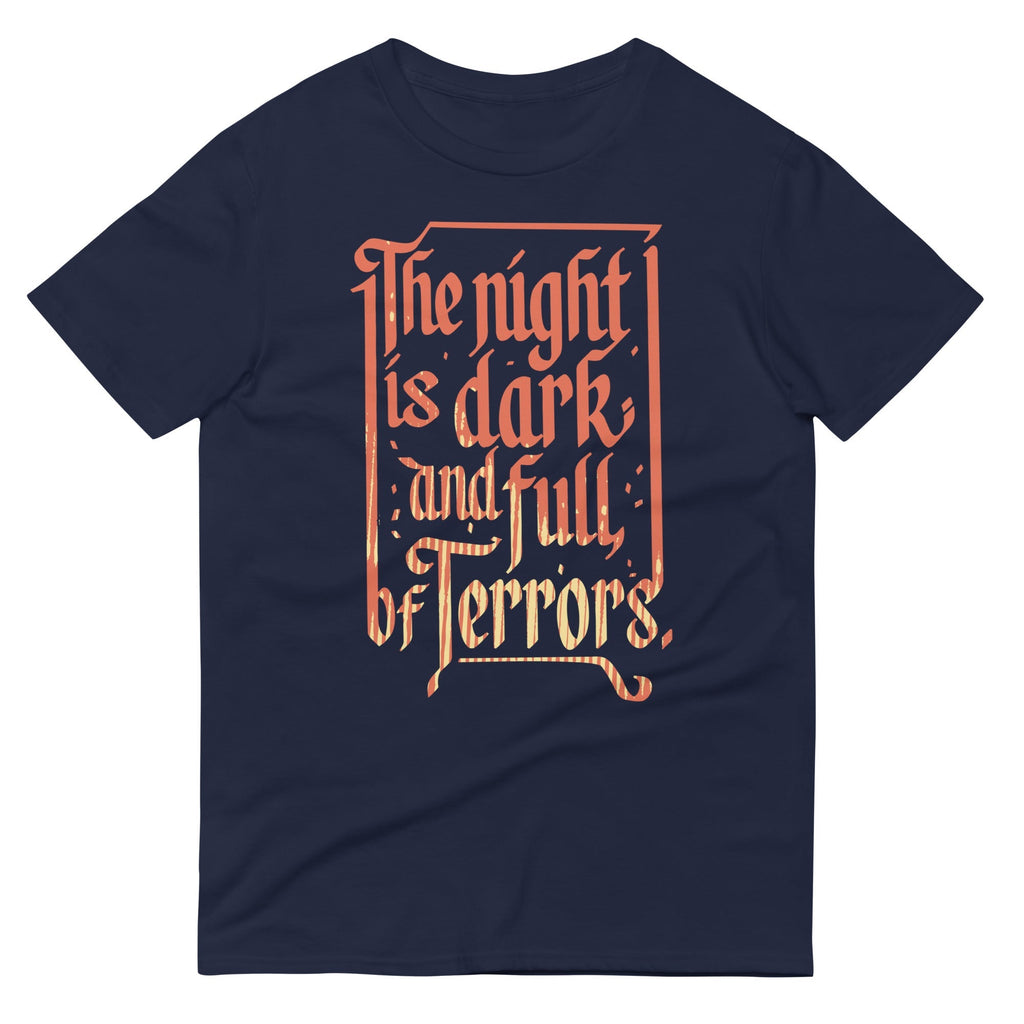 The Night Is Dark And Full Of Terrors Men's Signature Tee