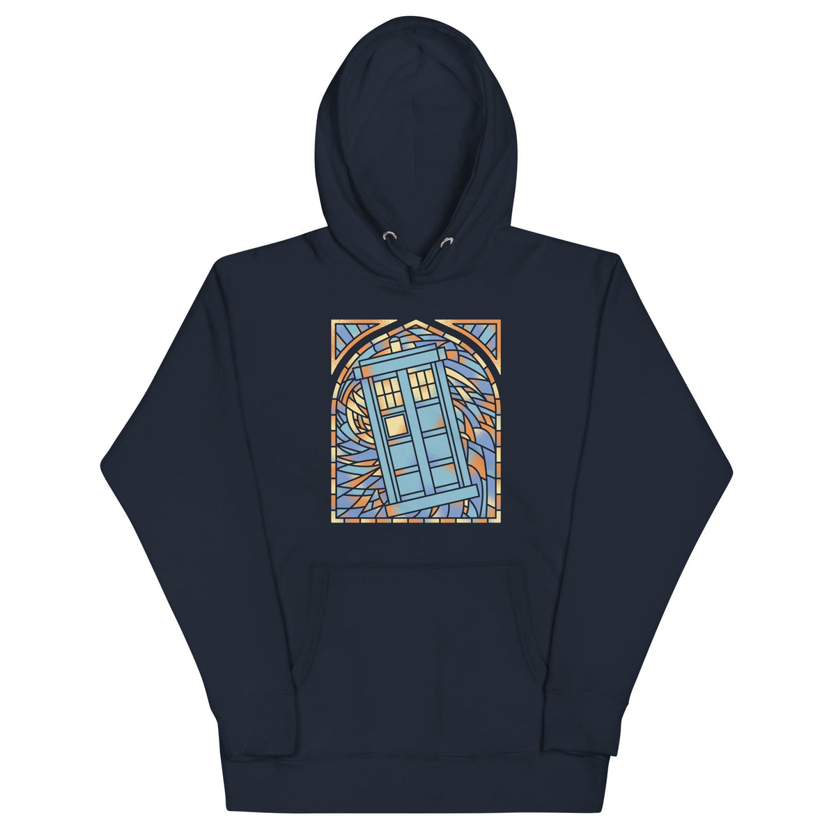 Stained Glass Police Box Unisex