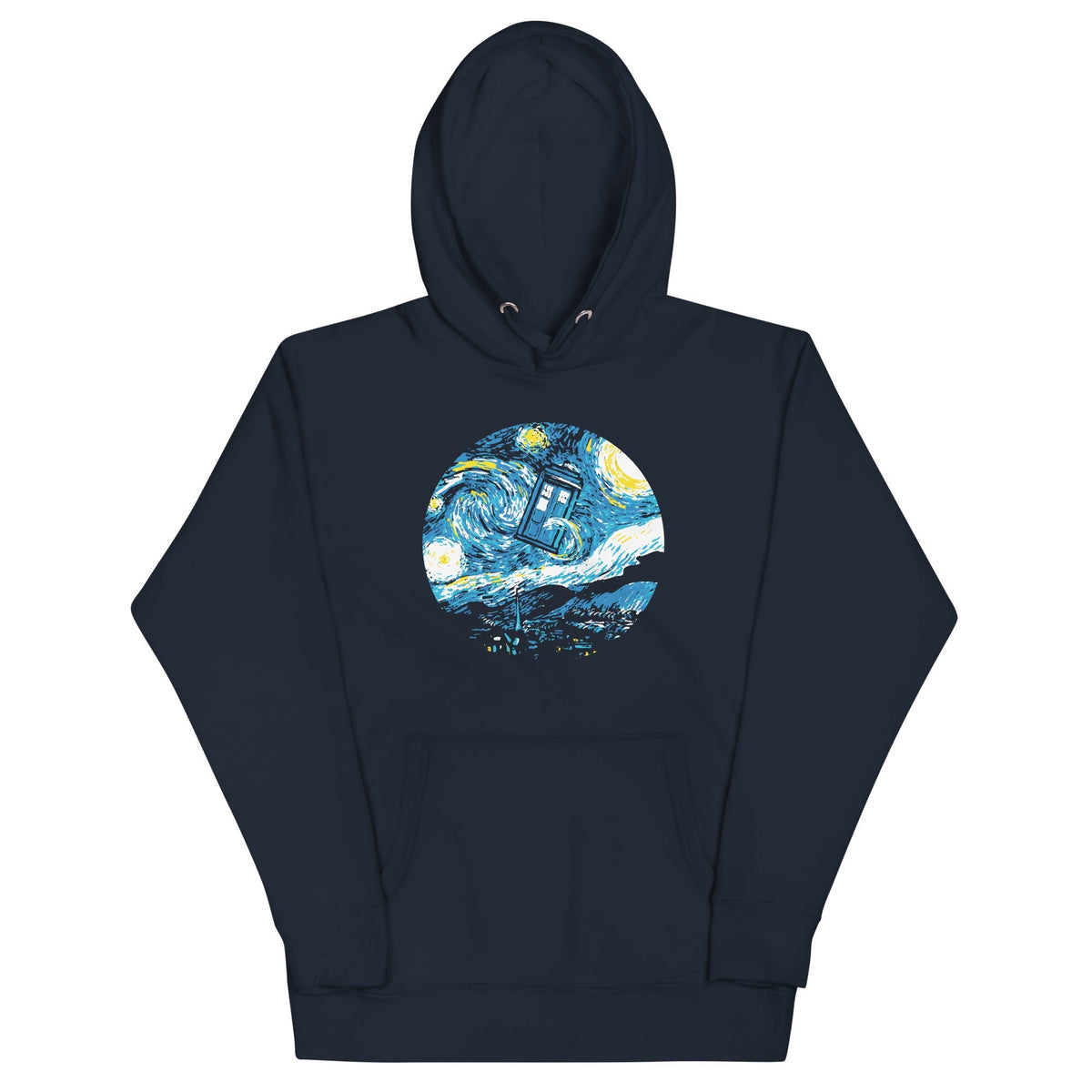 Starry Night Police Box Unisex