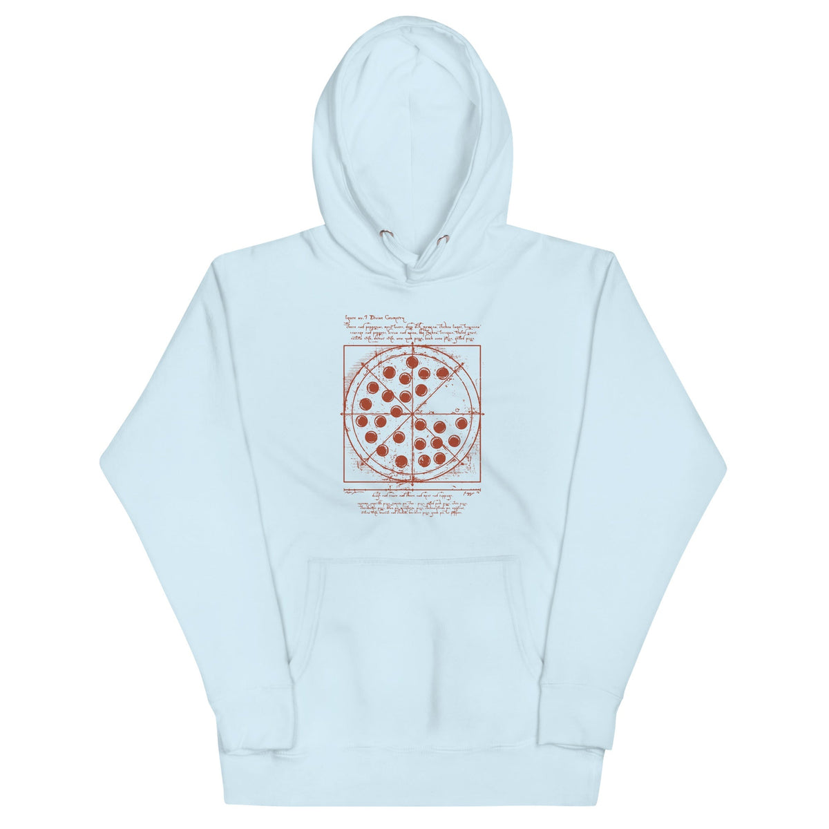 Vitruvian Pizza Unisex