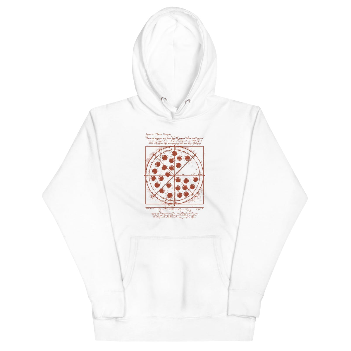 Vitruvian Pizza Unisex