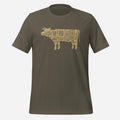 Beef Cow Diagram Tee