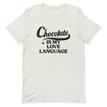Chocolate Is My Love Language Men's Signature Tee