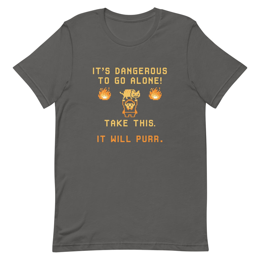 It's Dangerous To Go Alone Men's Signature Tee