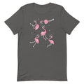 Flamingos In Space Men's Signature Tee