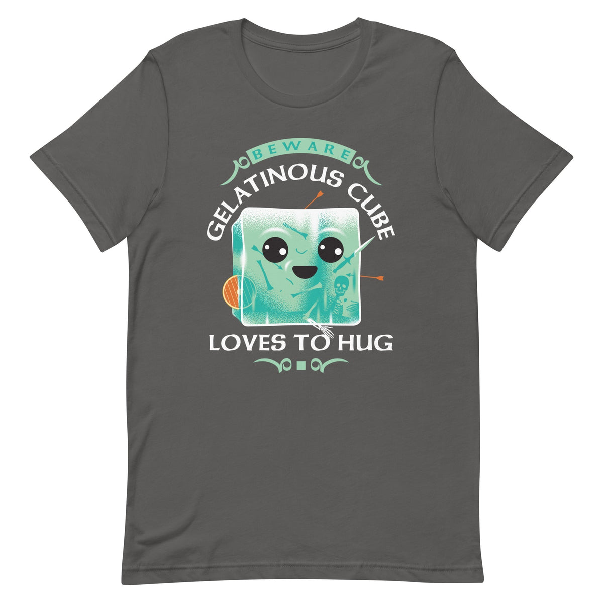 Gelatinous Cube Loves To Hug Men's Signature Tee