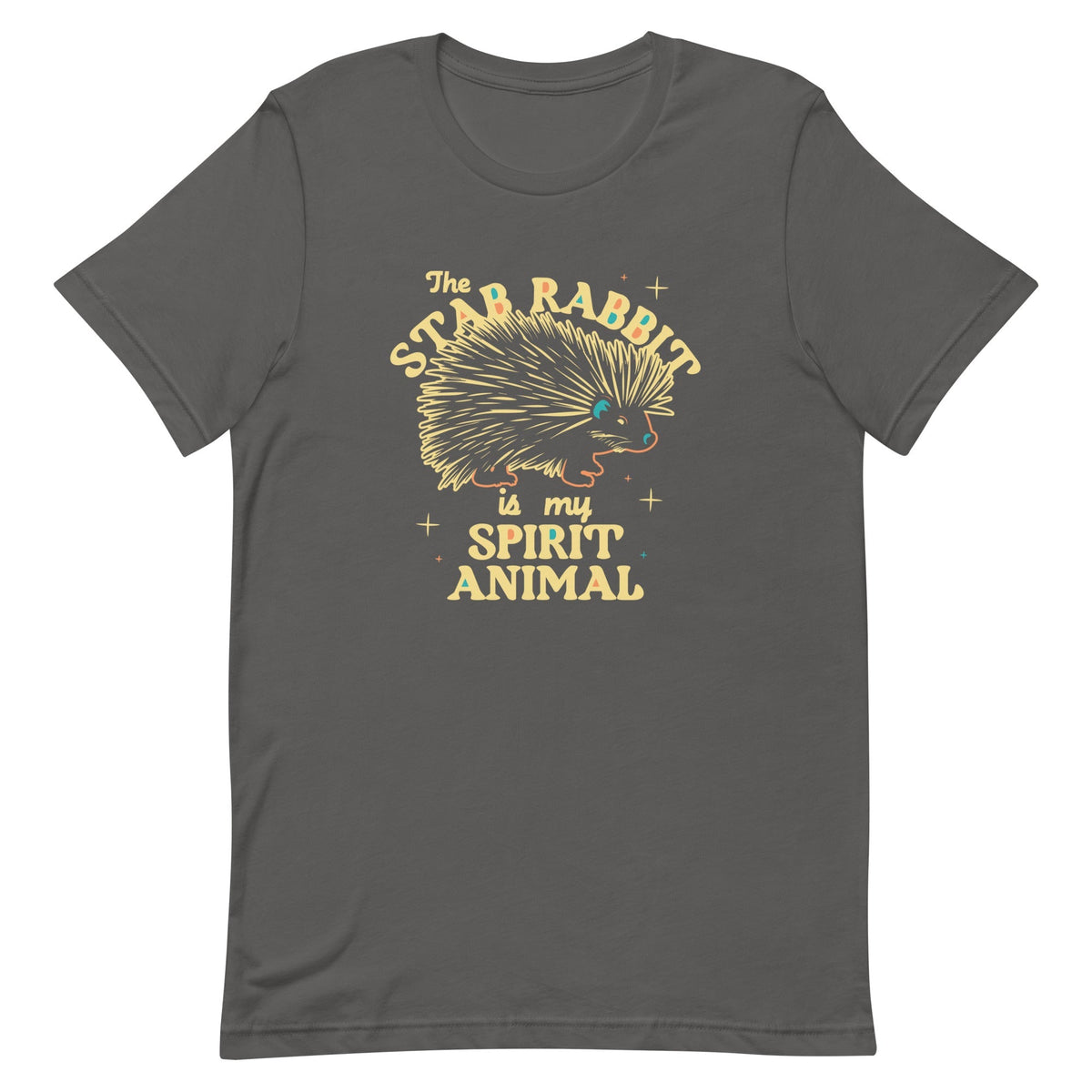 The Stab Rabbit Is My Spirit Animal Men's Signature Tee