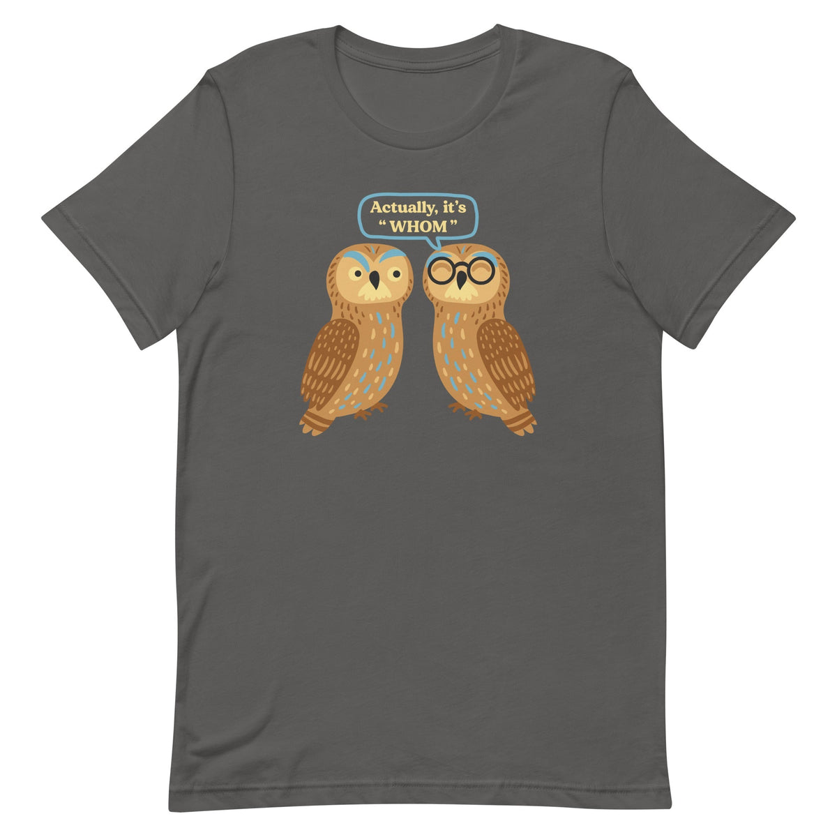 Actually, It's Whom Men's Signature Tee