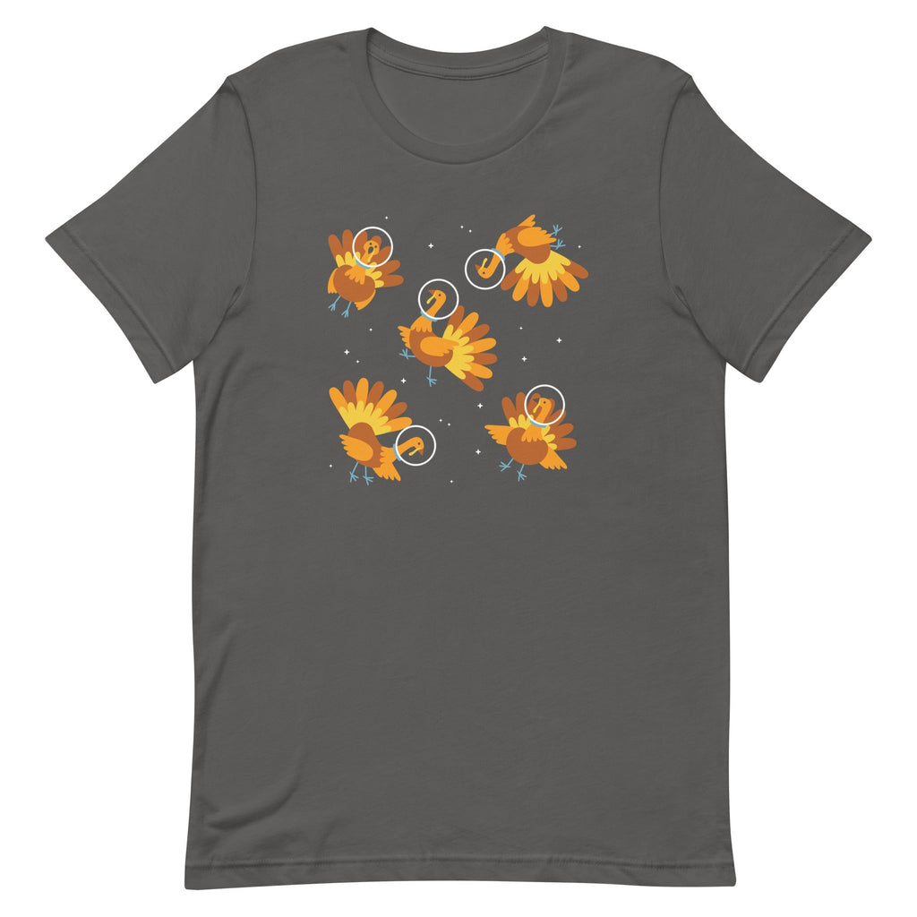 Turkeys In Space Men's Signature Tee