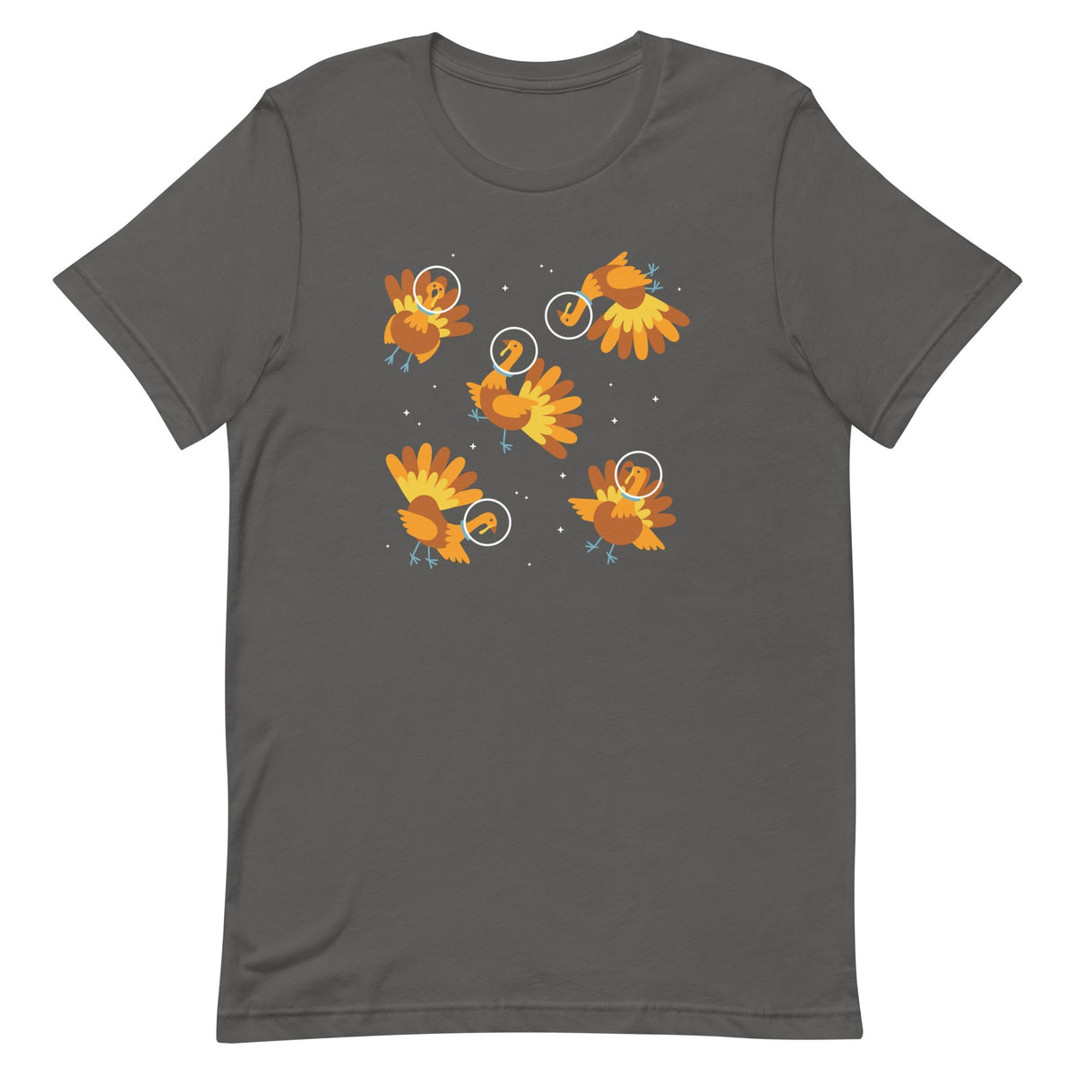 Turkeys In Space Men's Signature Tee