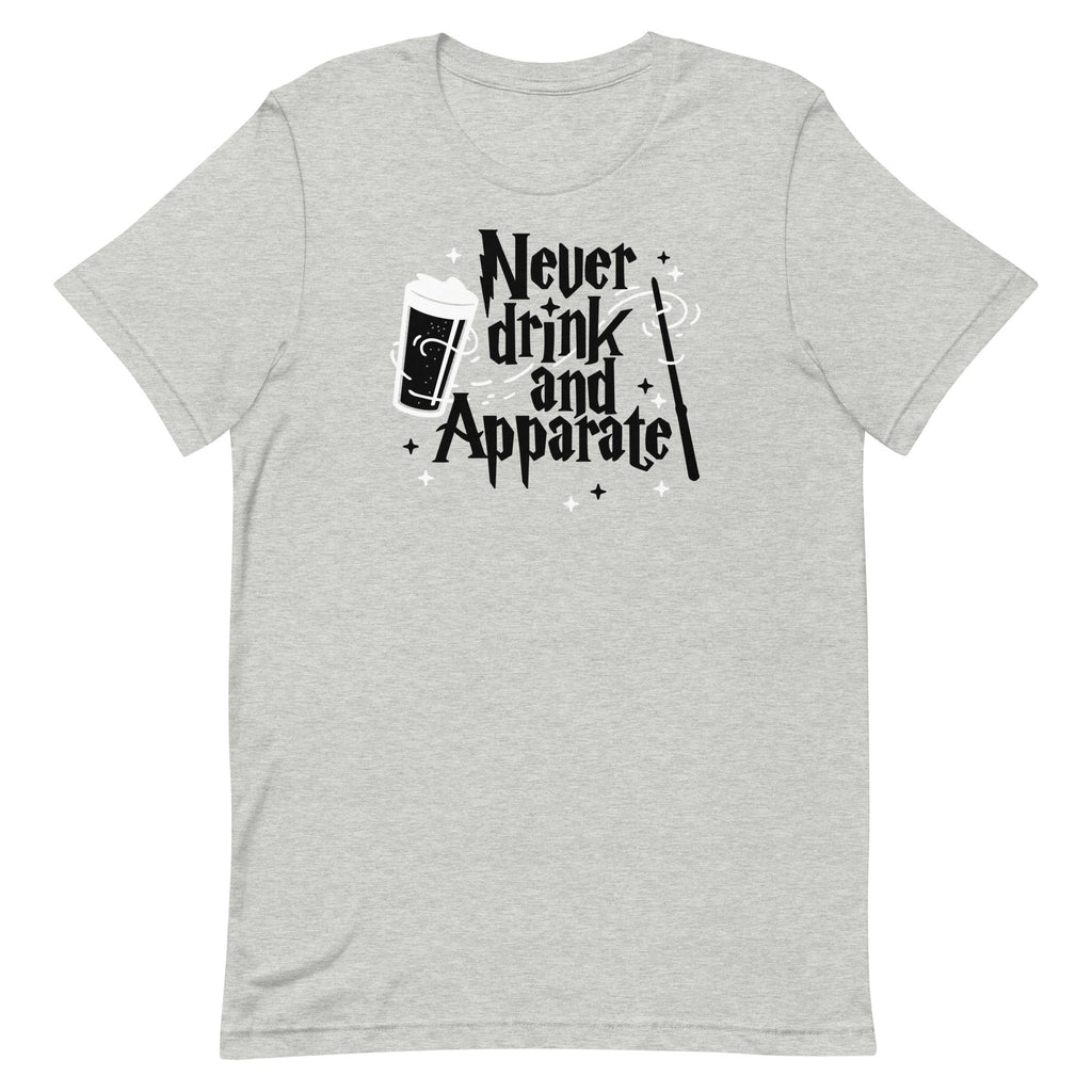 Never Drink And Apparate Men's Signature Tee