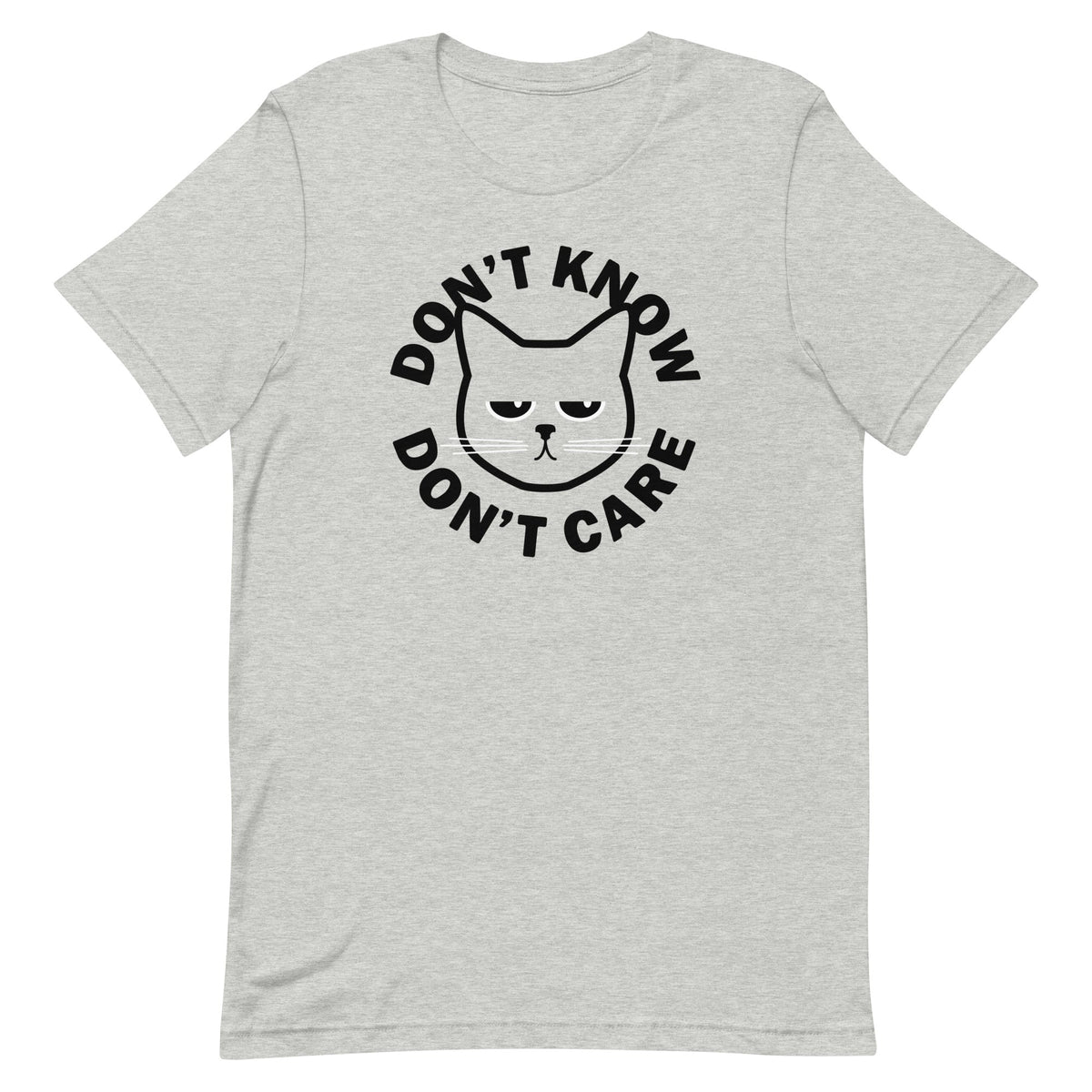 Don't Know Don't Care Men's Signature Tee