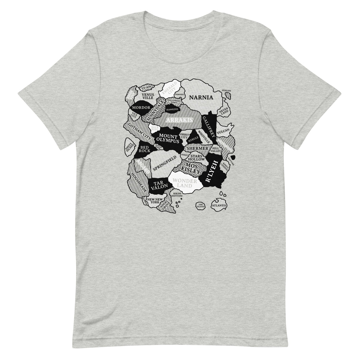World Map Men's Signature Tee