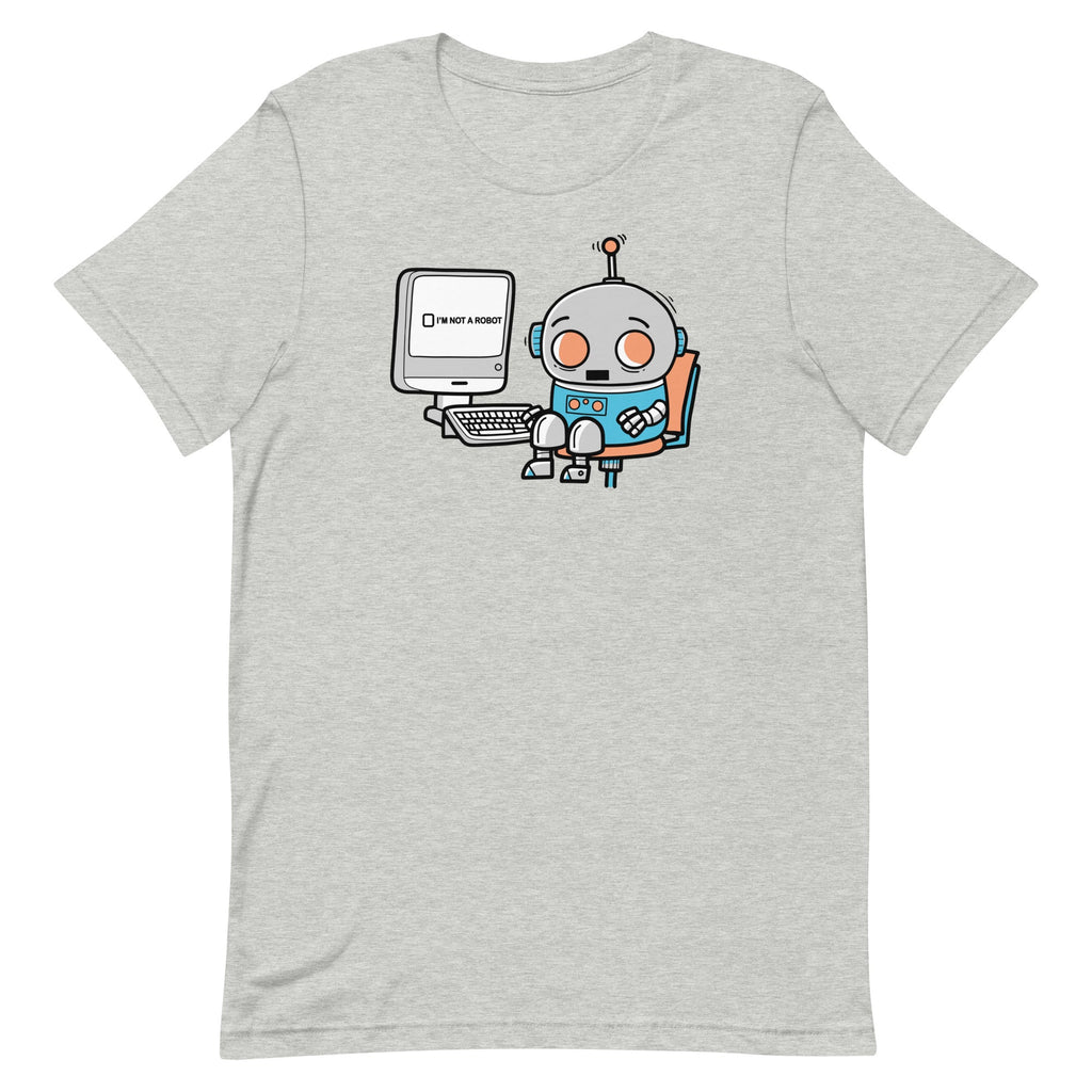 Robot Captcha Men's Signature Tee