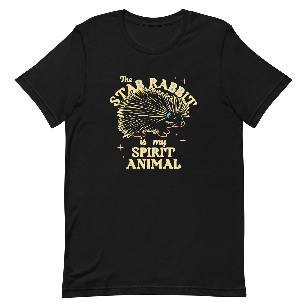 The Stab Rabbit Is My Spirit Animal Men's Signature Tee