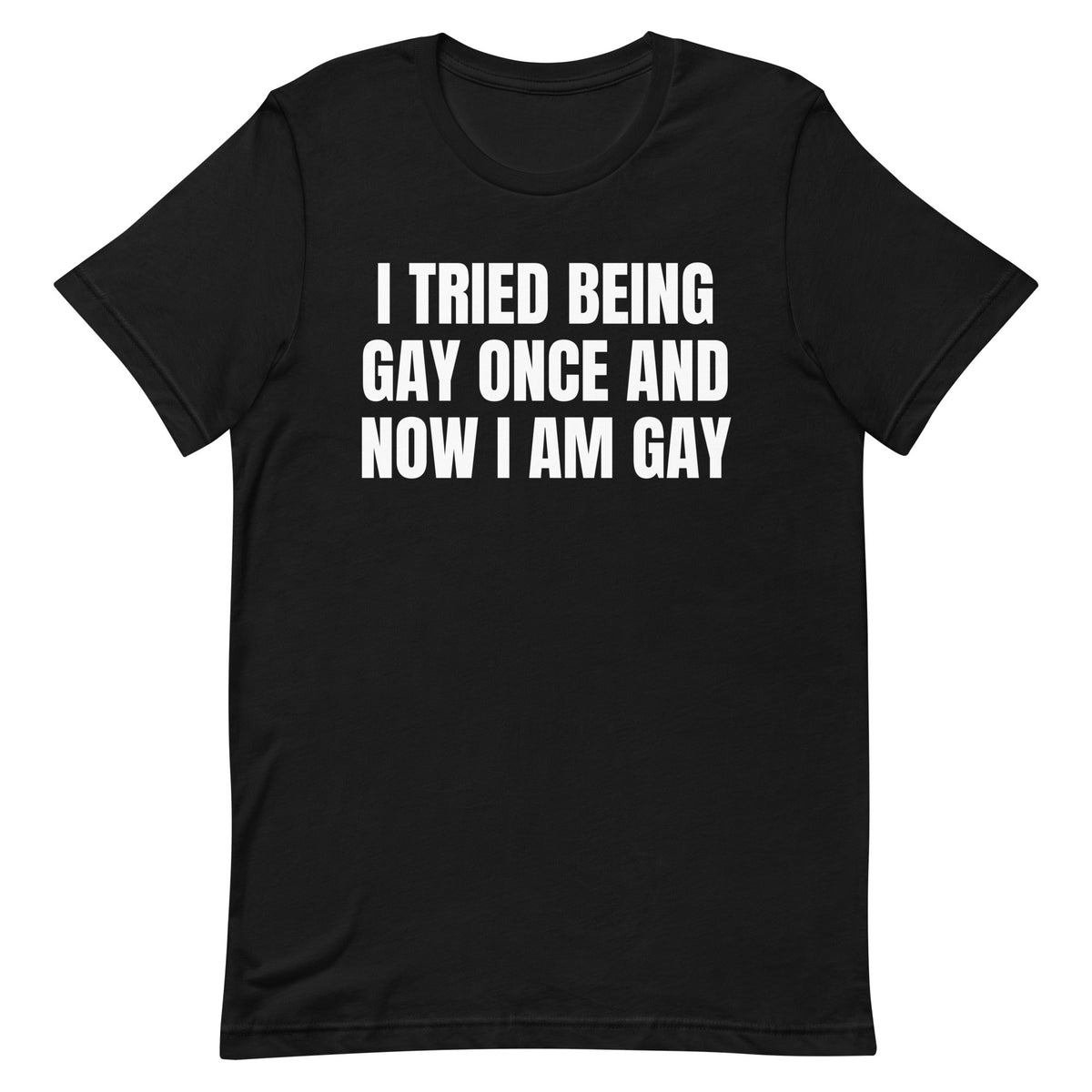 I Tried Being Gay Once Unisex