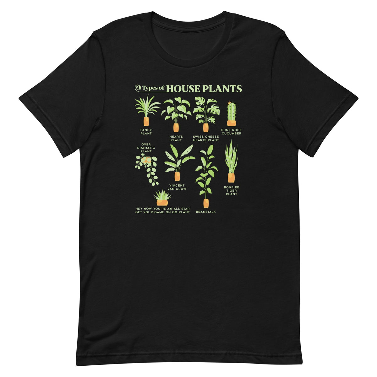 Types Of House Plants Men's Signature Tee