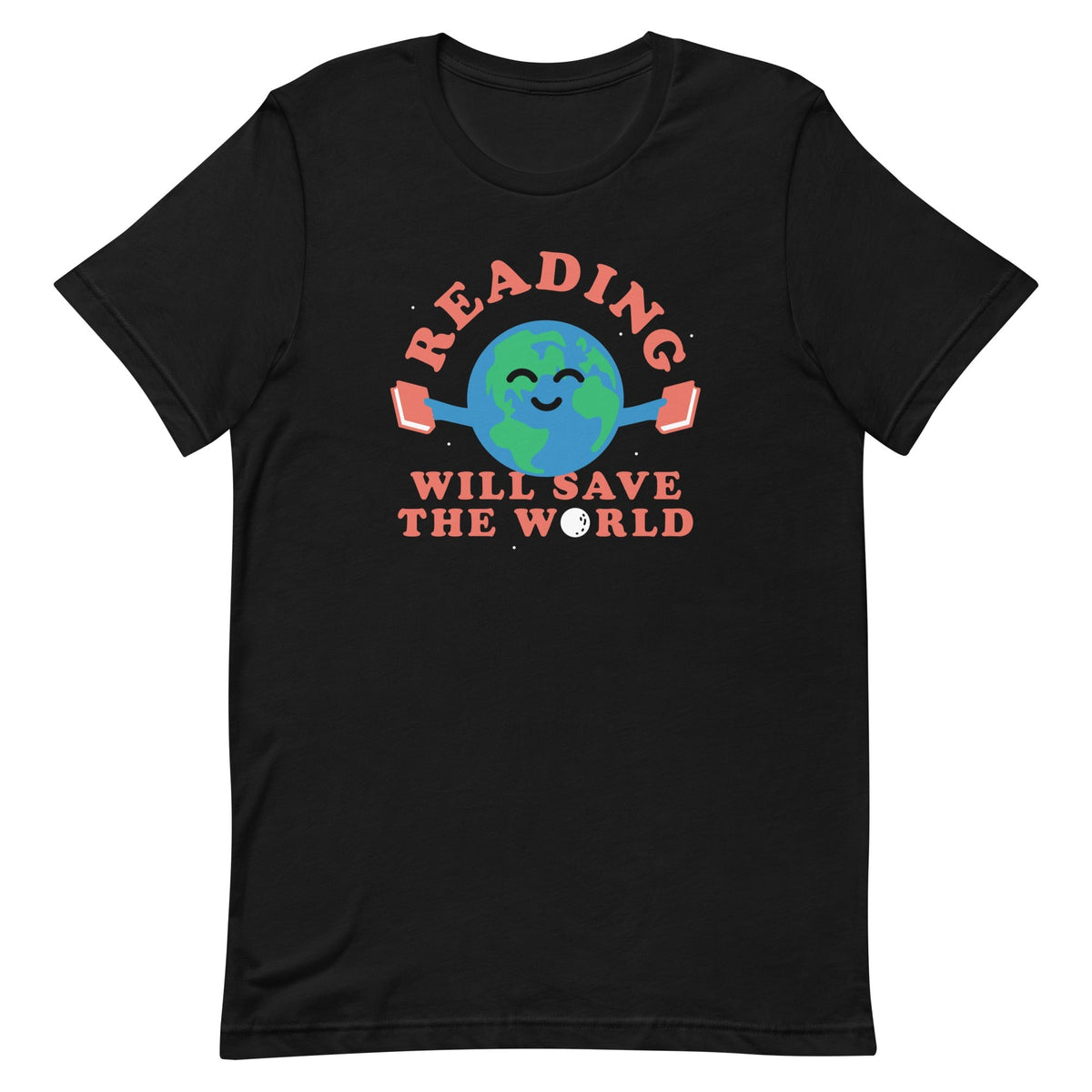 Reading Will Save The World Men's Signature Tee