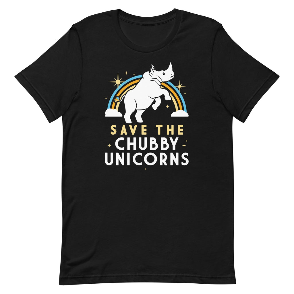 Save The Chubby Unicorns Men's Signature Tee