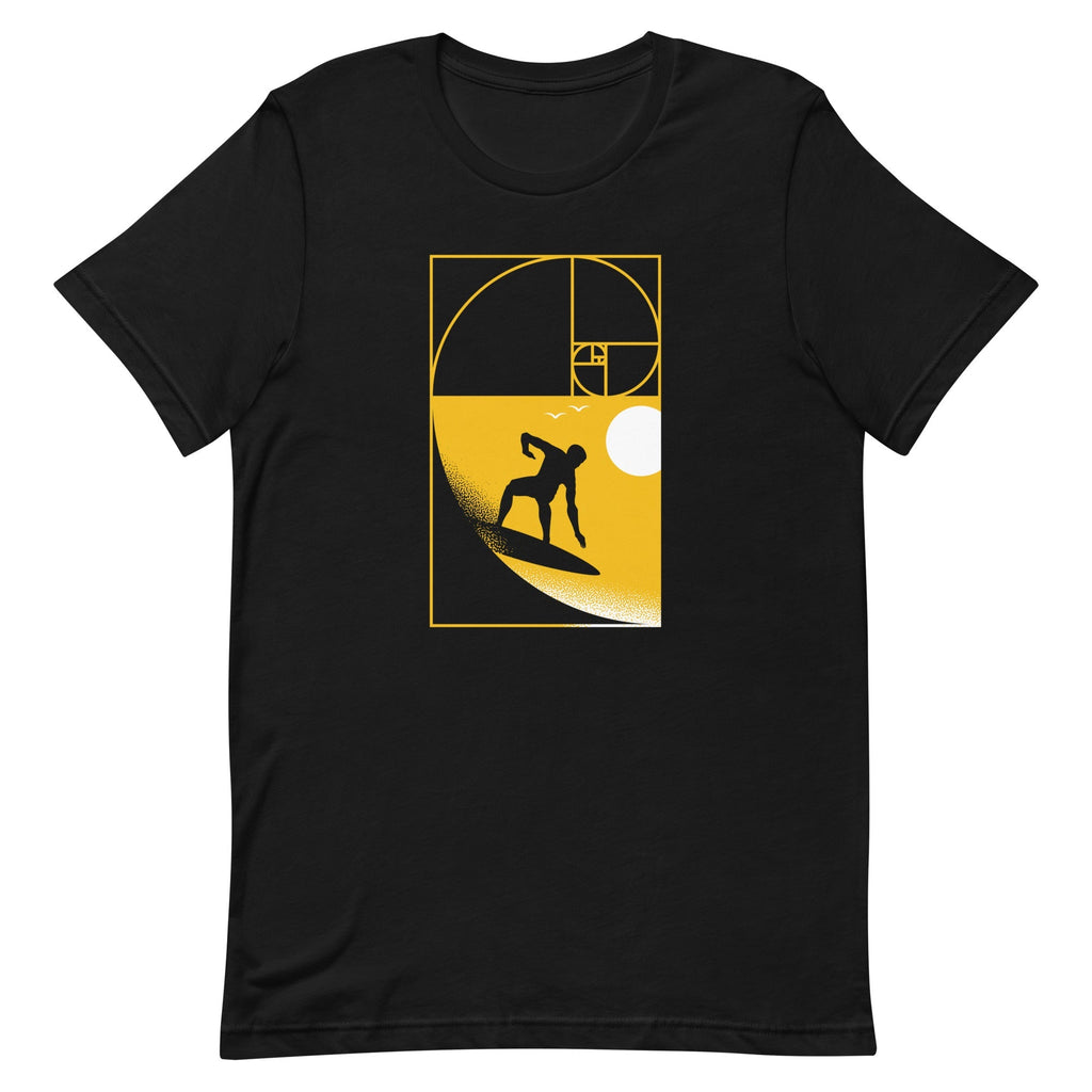 Golden Spiral Wave Men's Signature Tee