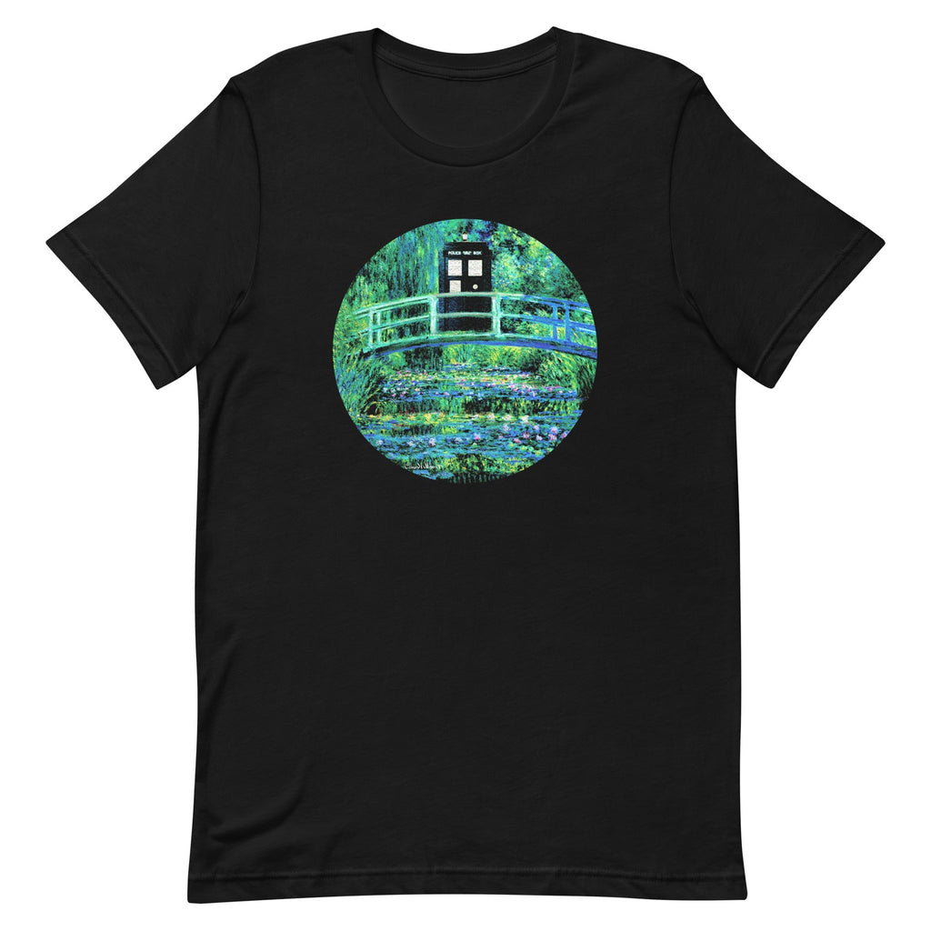 Water Lilies Police Box Men's Signature Tee
