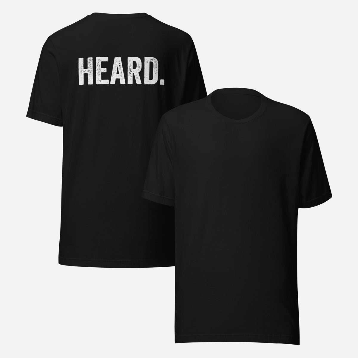 BACK PRINT Heard Unisex Tee