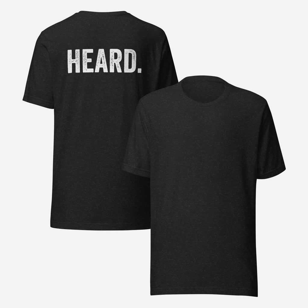 BACK PRINT Heard Unisex Tee