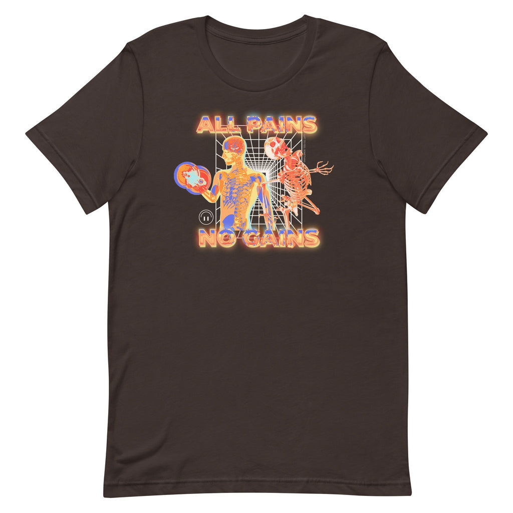 All Pains No Gains (Skeleton) Unisex