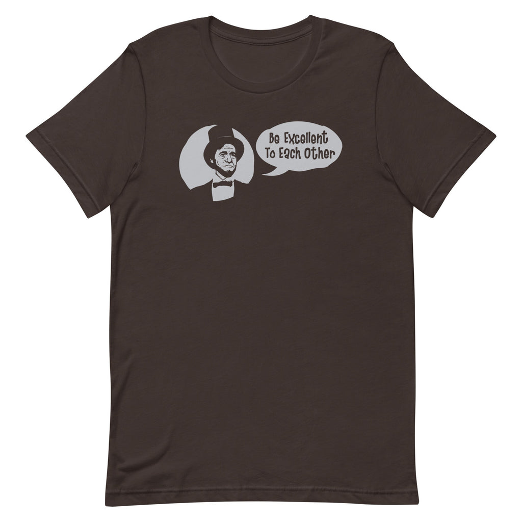 Be Excellent to Each Other Men's Signature Tee