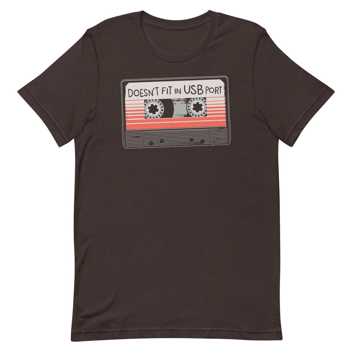 Doesn't Fit In USB Port Men's Signature Tee