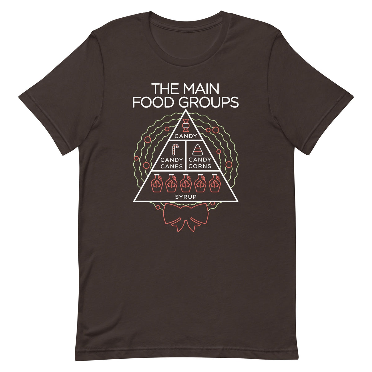 The Main Food Groups Men's Signature Tee