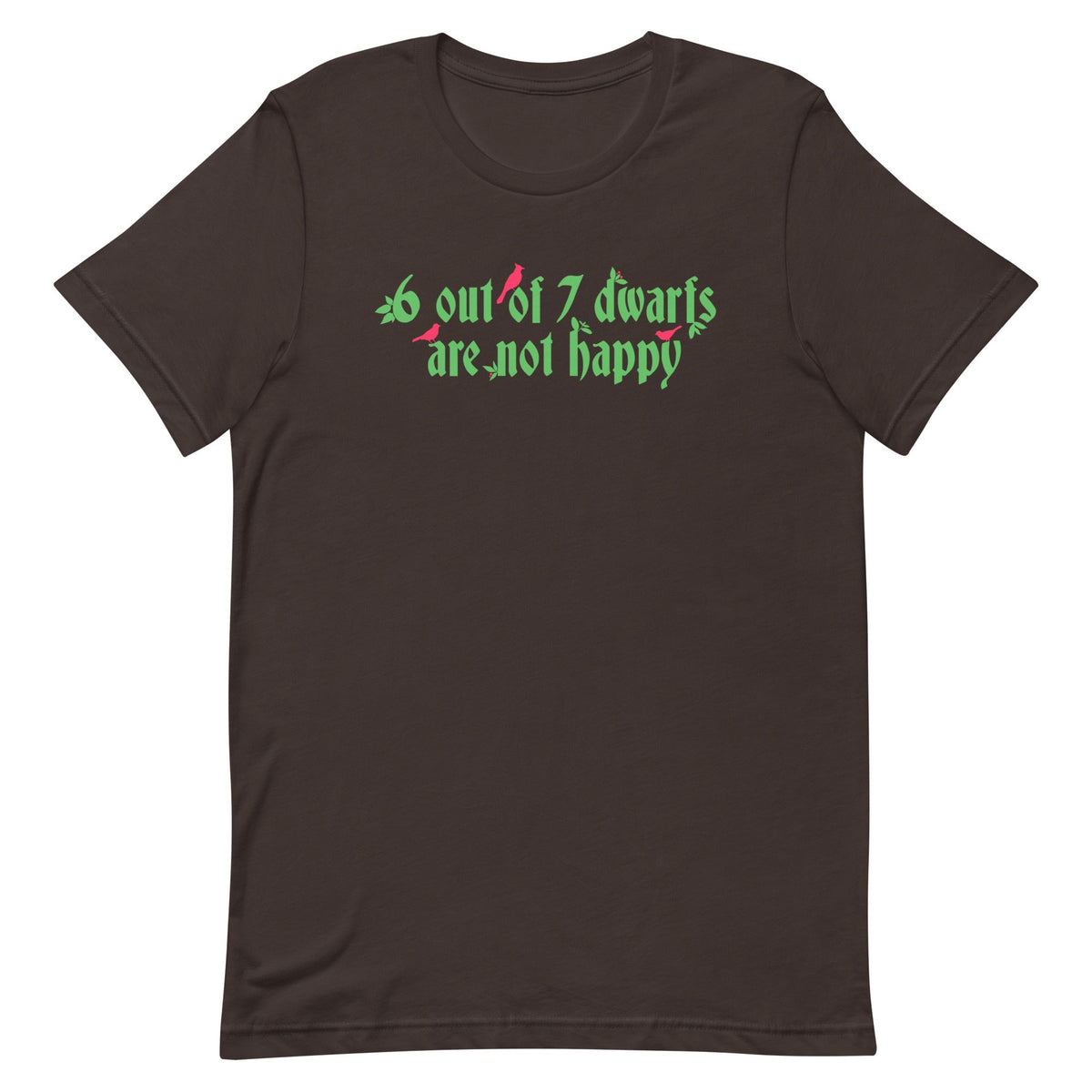 6 Out Of 7 Dwarfs Men's Signature Tee