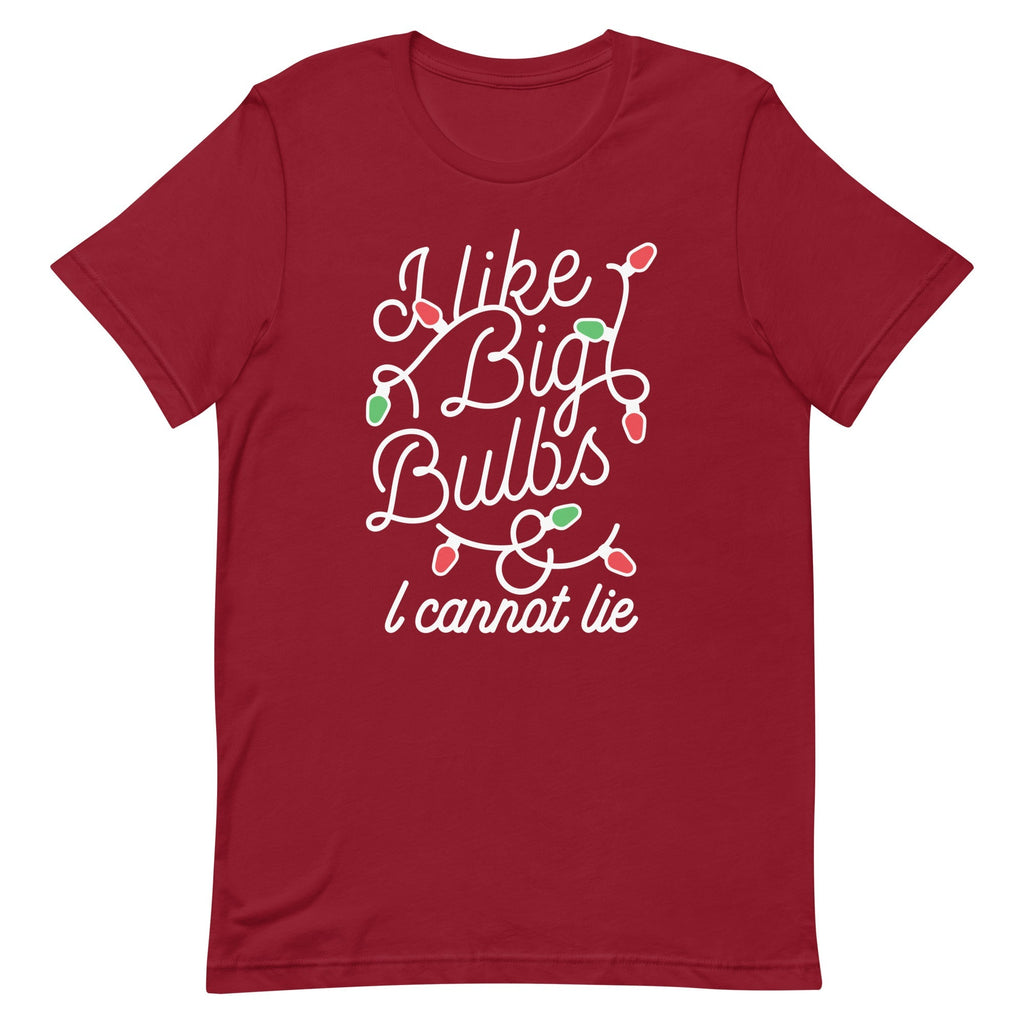 I Like Big Bulbs & I Cannot Lie Men's Signature Tee