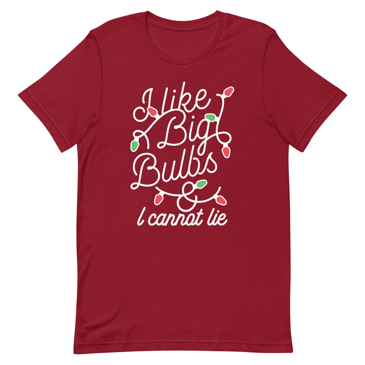 I Like Big Bulbs & I Cannot Lie Men's Signature Tee