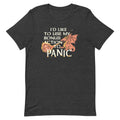 I'd Like To Use My Bonus Action To Panic Men's Signature Tee