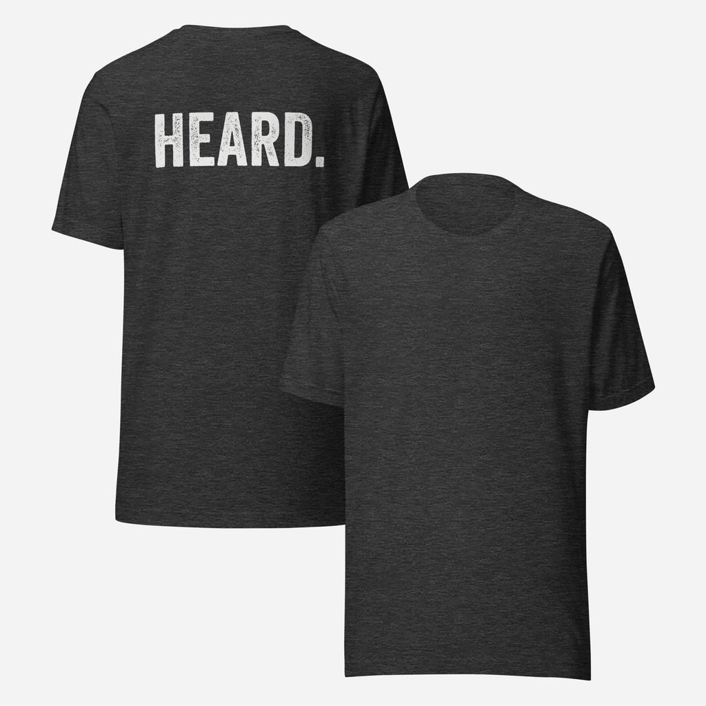 BACK PRINT Heard Unisex Tee