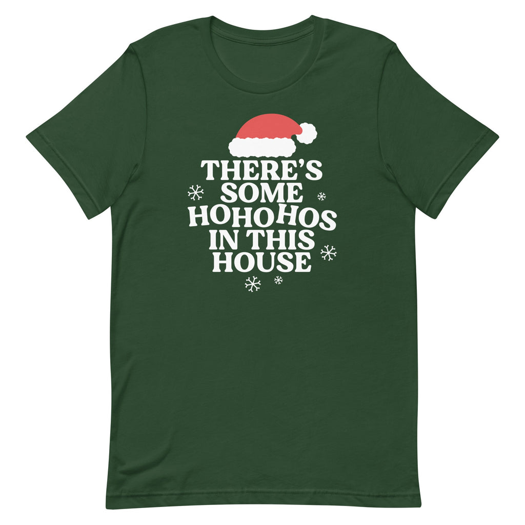 There's Some Ho Ho Hos In This House Men's Signature Tee