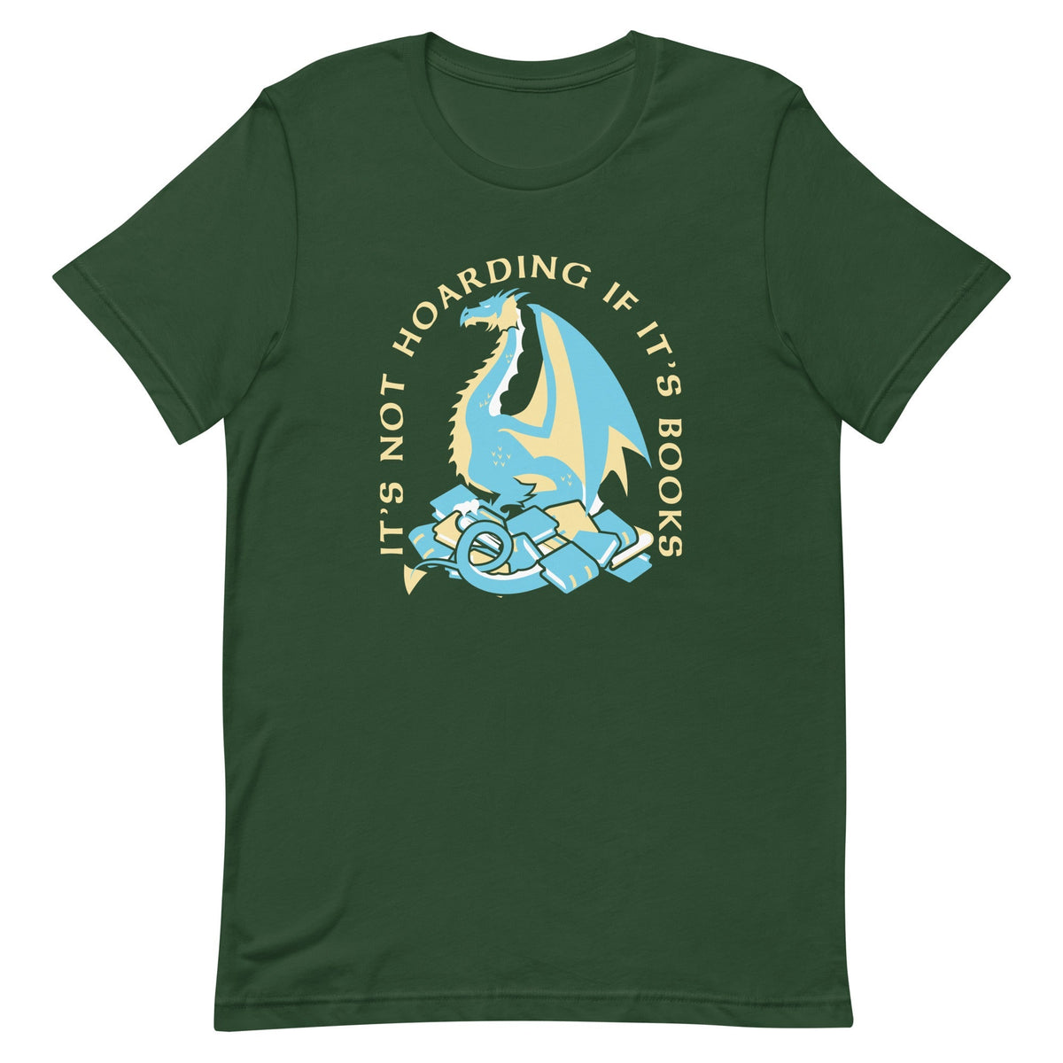 It's Not Hoarding If It's Books Men's Signature Tee