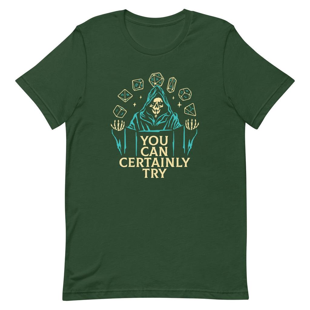 You Can Certainly Try Men's Signature Tee