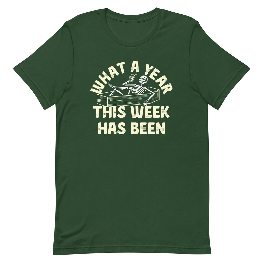 What A Year This Week Has Been Men's Signature Tee