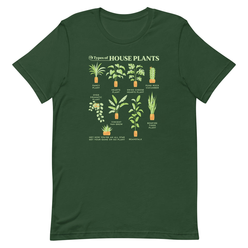Types Of House Plants Men's Signature Tee