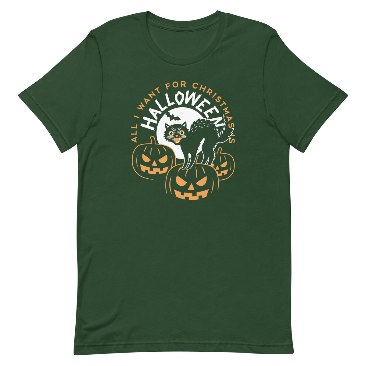 All I Want For Christmas Is Halloween Men's Signature Tee