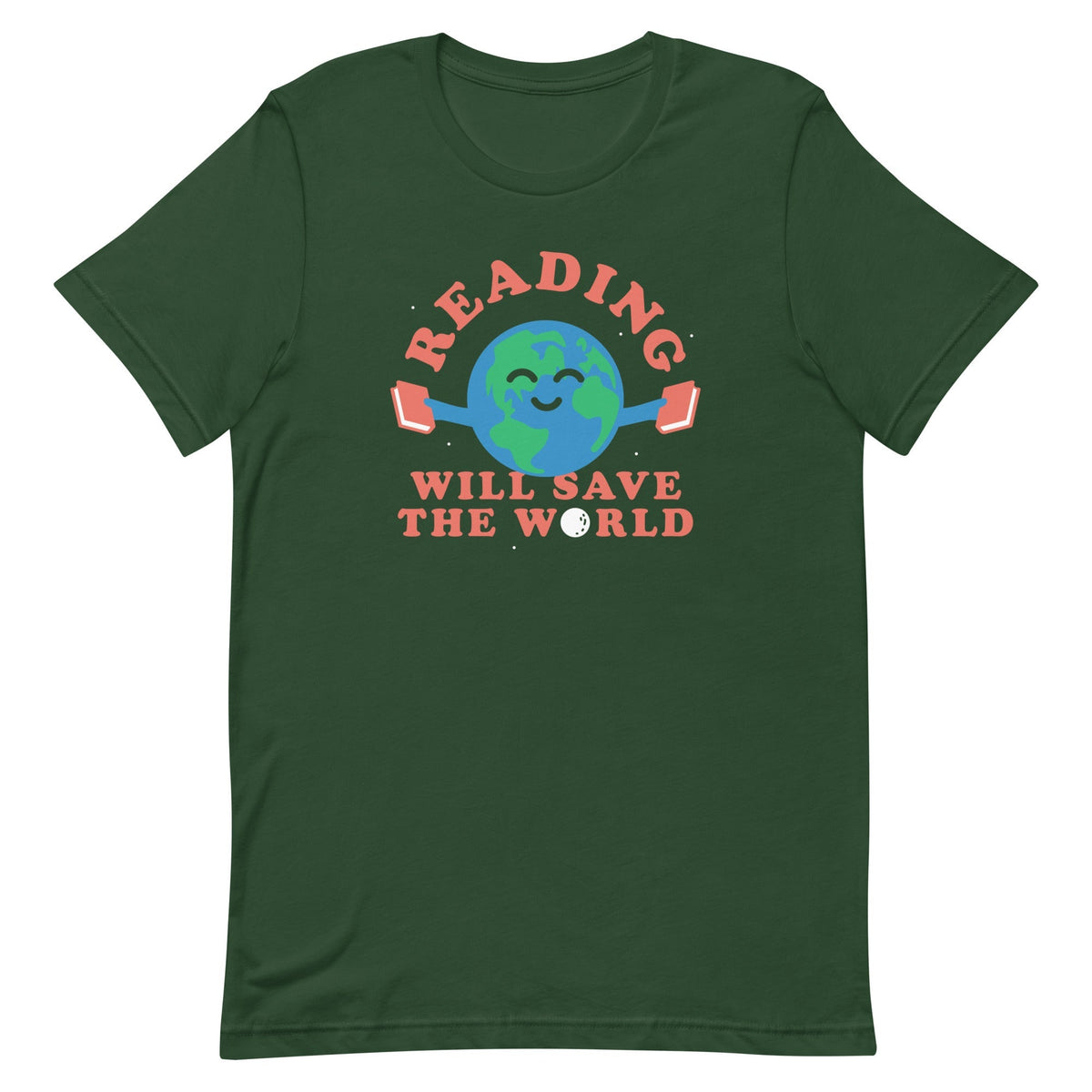 Reading Will Save The World Men's Signature Tee
