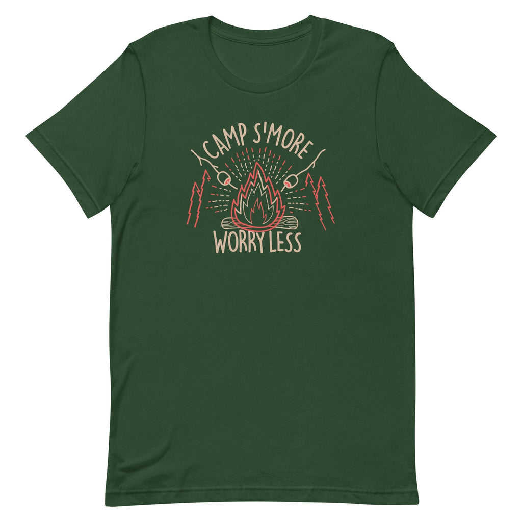 Camp S'more Worry Less Men's Signature Tee