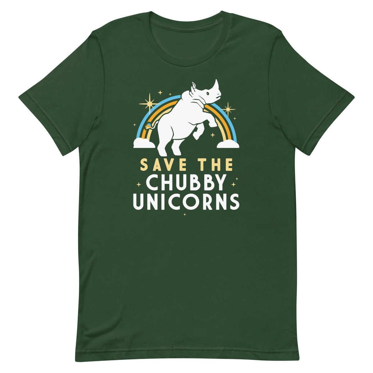 Save The Chubby Unicorns Men's Signature Tee