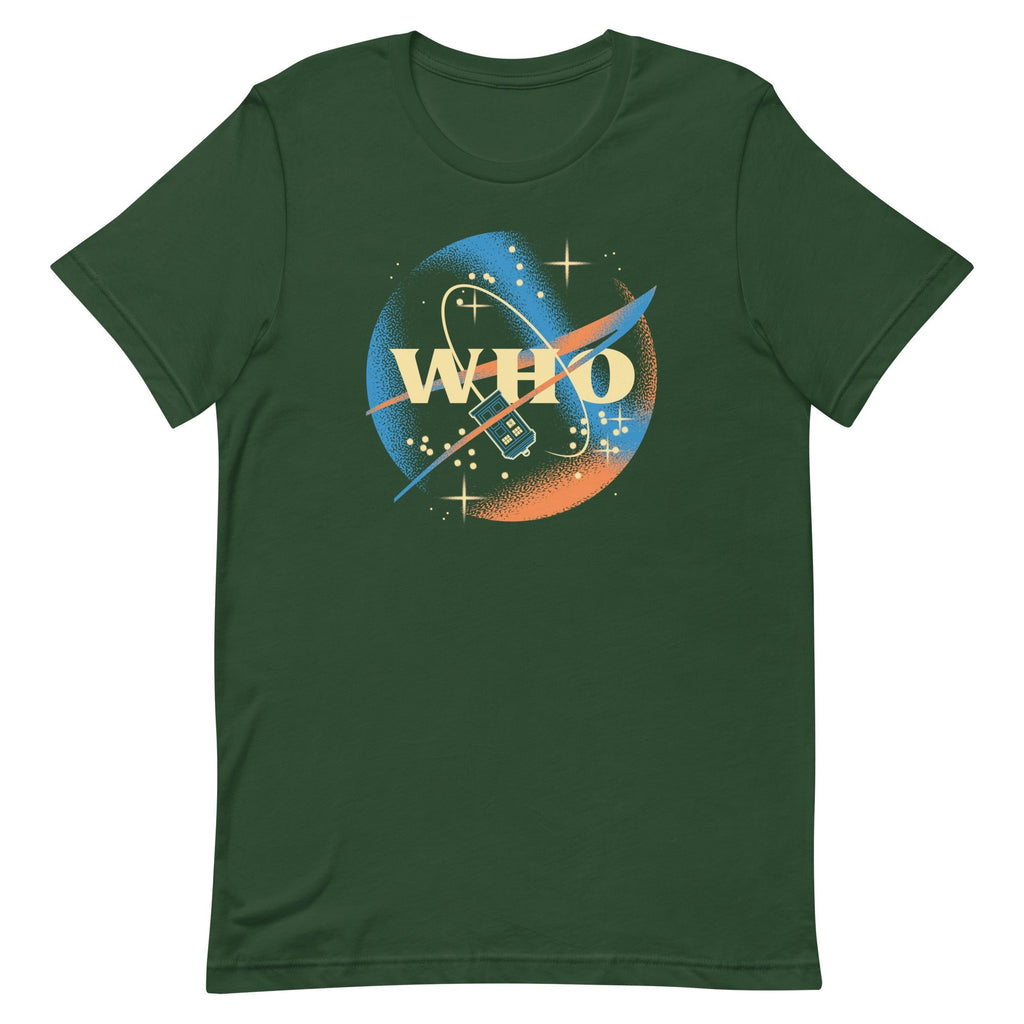 Who Space Administration Men's Signature Tee
