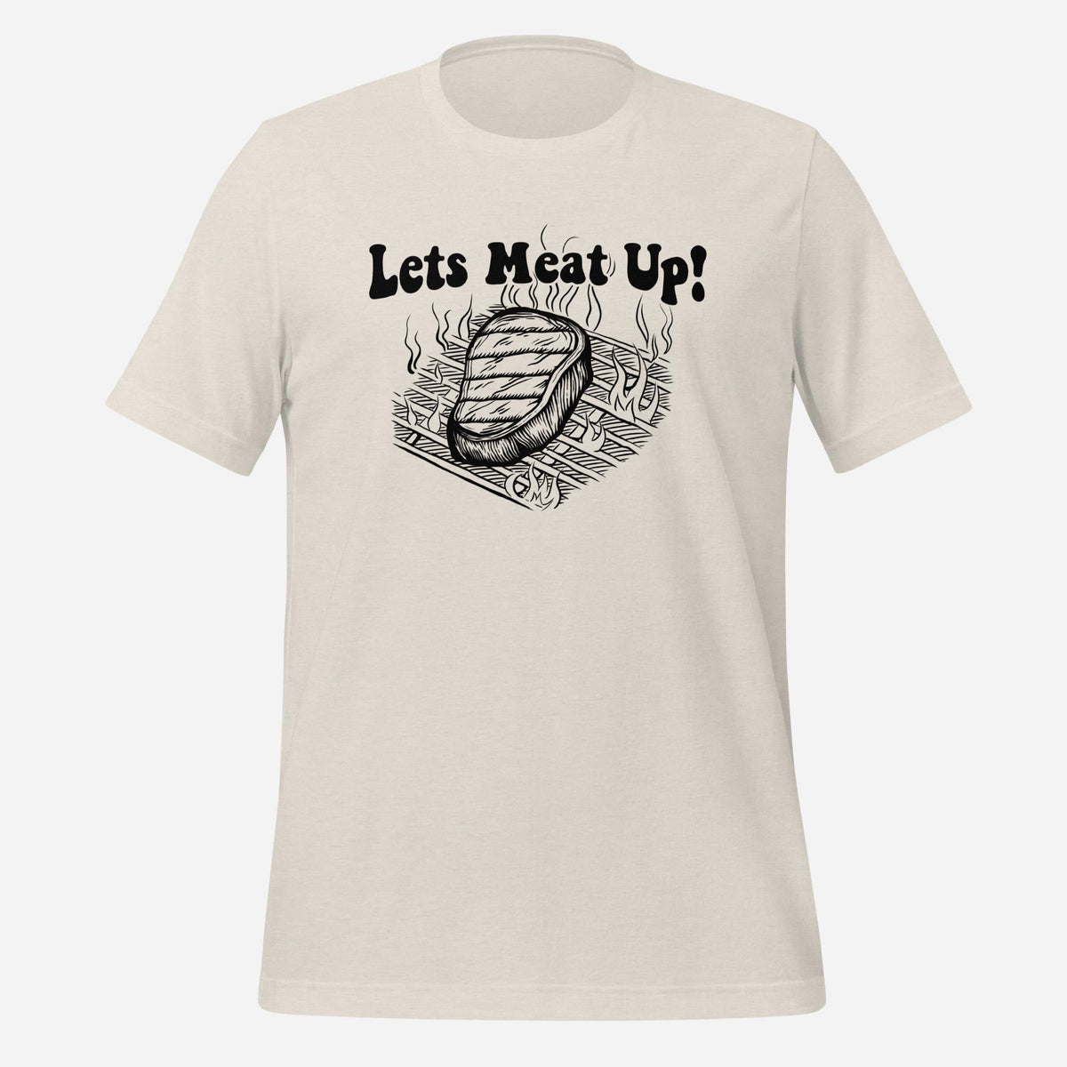 Let's Meat Up Funny Grilling Shirt Steak Tee