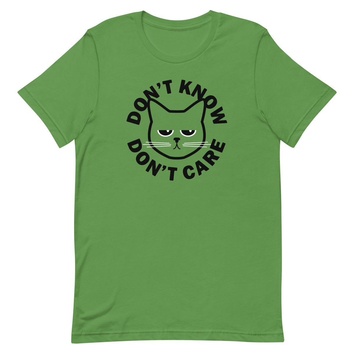 Don't Know Don't Care Men's Signature Tee